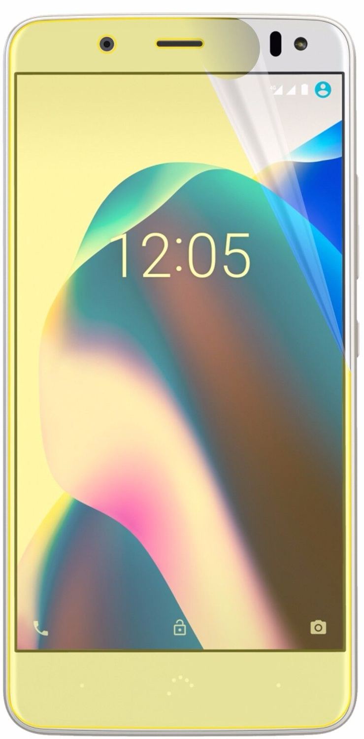 3x 3D Full Cover Schutzfolie für BQ Aquaris U2 Lite