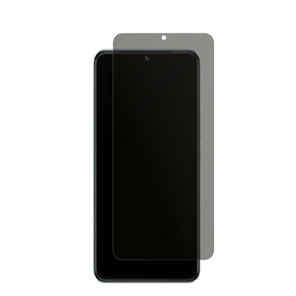 VivoT1 Pro 5G mit aufgebrachtem dipos Displayschutz, der seitliche Einblicke blockiert
