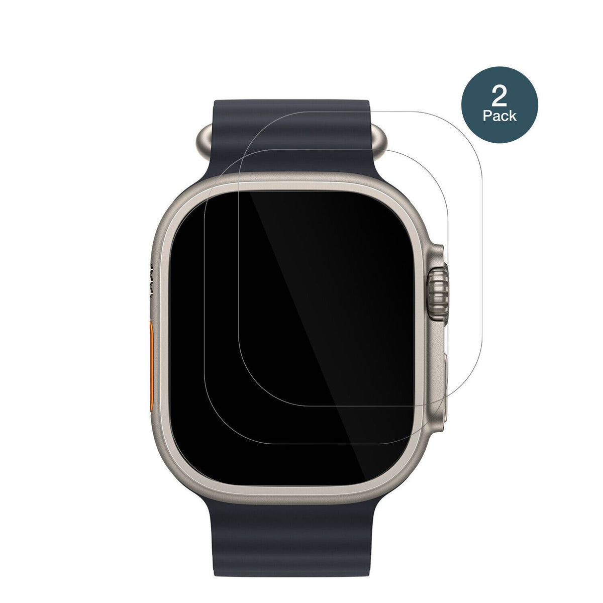 1x 9H Schutzfolie für Apple Watch Ultra Panzerfolie