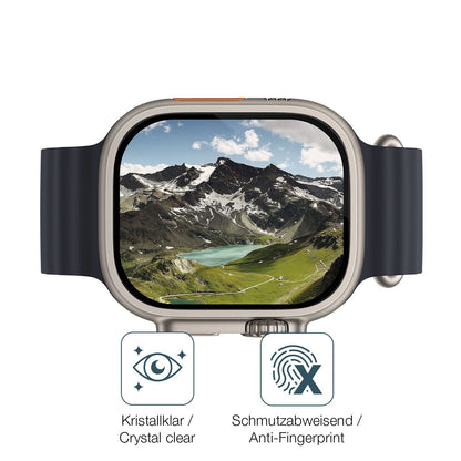 1x 9H Schutzfolie für Apple Watch Ultra Panzerfolie