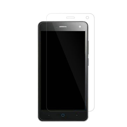 ZTEBlade L3 mit aufgebrachter dipos Displayschutzfolie, glasklare Darstellung ohne Einschränkungen