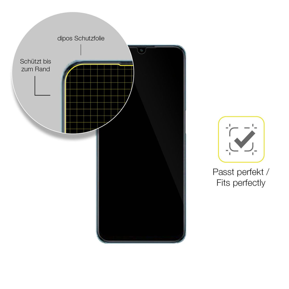 dipos Displayschutz für KitchenBrothers Sous Vide Stick KB717, transparente Oberfläche, geringe Dicke und perfekte Passform