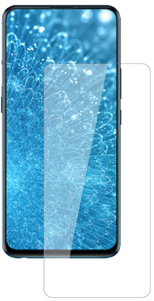 Klare Displayschutzfolie von dipos passend für Vivo S1 Pro, 9H kratzfest und blasenfrei montiert