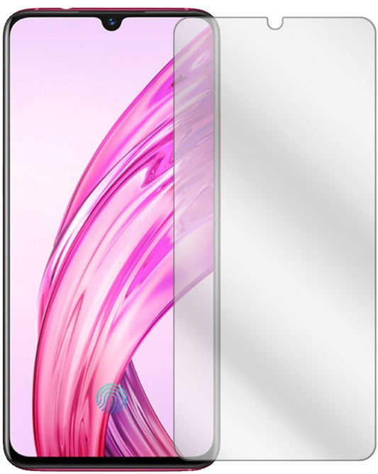 Klare Displayschutzfolie von dipos passend für Vivo X23 Symphony, präziser Zuschnitt und blasenfrei montiert