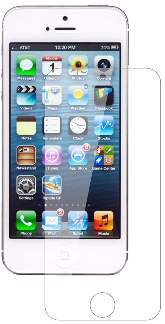 1x 9H Schutzfolie für Apple iPhone 5 / 5S / 5C / SE Panzerfolie