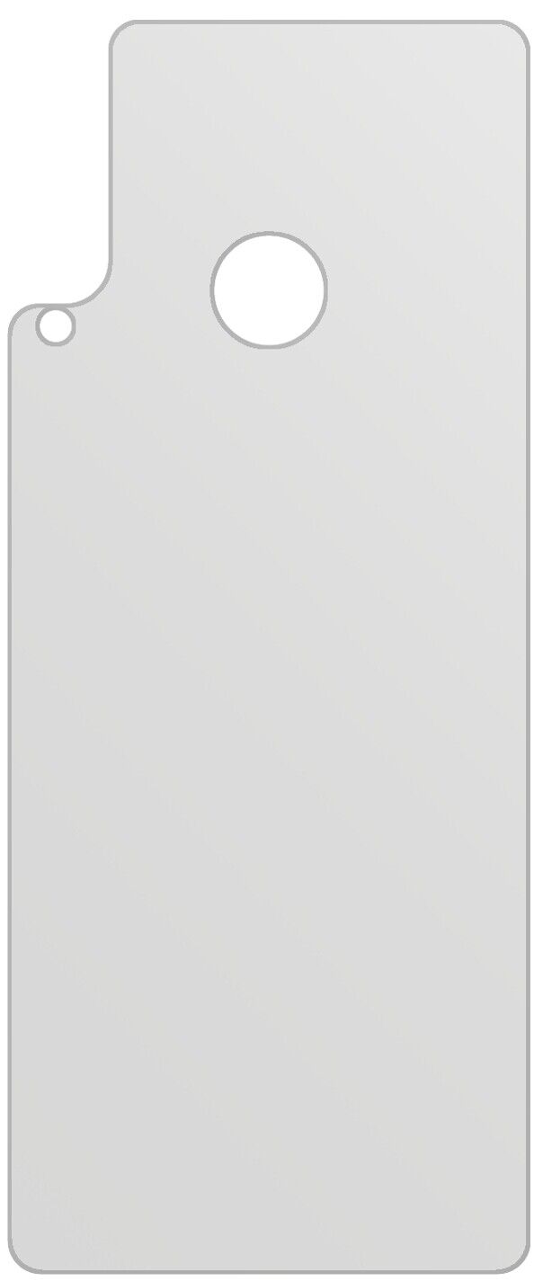 dipos Displayschutz für Huawei P30 Lite Rückseite, mattierte Oberfläche, geringe Dicke und perfekte Passform