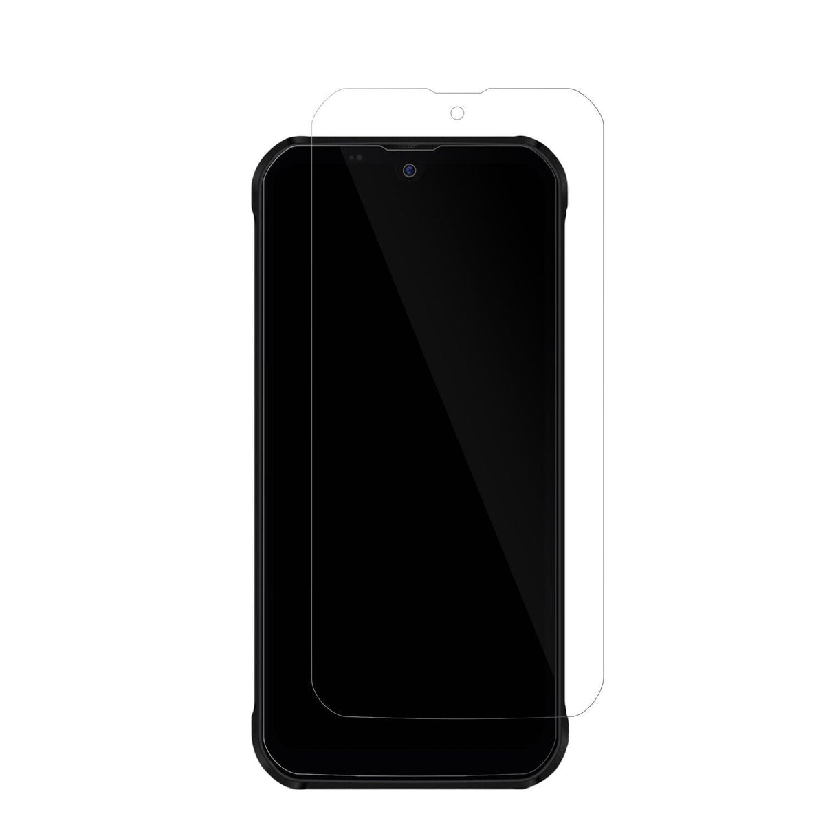 VollaPhone X mit aufgebrachter dipos Displayschutzfolie, glasklare Darstellung ohne Einschränkungen