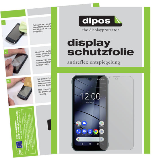 Matte Displayschutzfolie von dipos passend für Gigaset GX290 Plus, präziser Zuschnitt und blasenfrei montiert