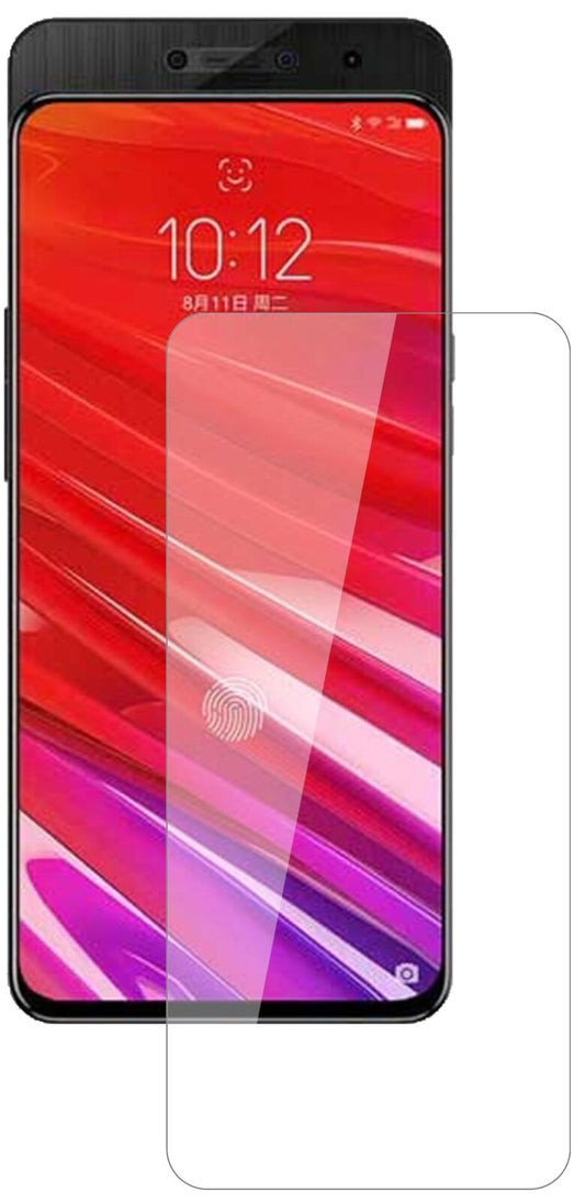 Klare Displayschutzfolie von dipos passend für Lenovo Z5 Pro, 9H kratzfest und blasenfrei montiert