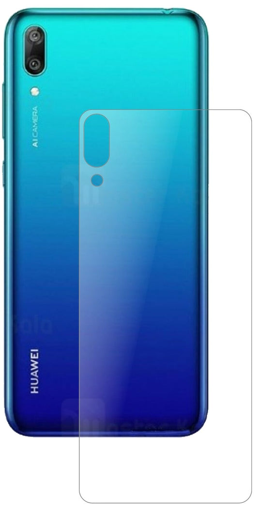 Matte Displayschutzfolie von dipos passend für Huawei Enjoy 9 Rückseite, 9H kratzfest und blasenfrei montiert