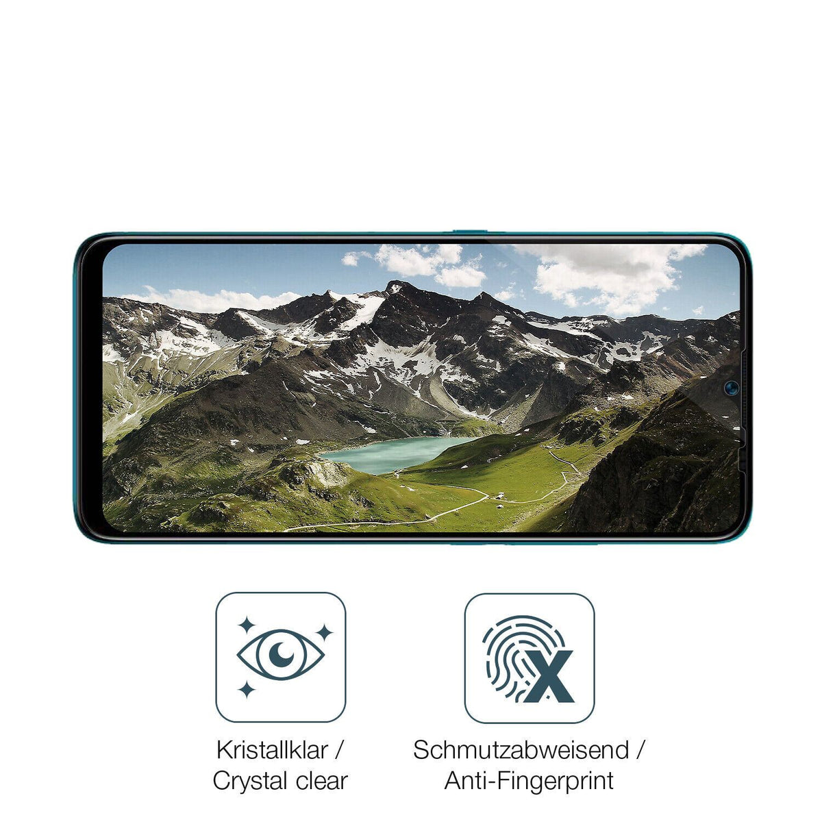 Flexible TPU-Folie passend zugeschnitten für Symphony i32, vollständige Abdeckung