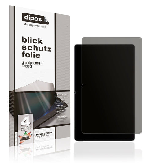 Blickschutzfolie für Realme Pad X matt Schutzfolie Privacy