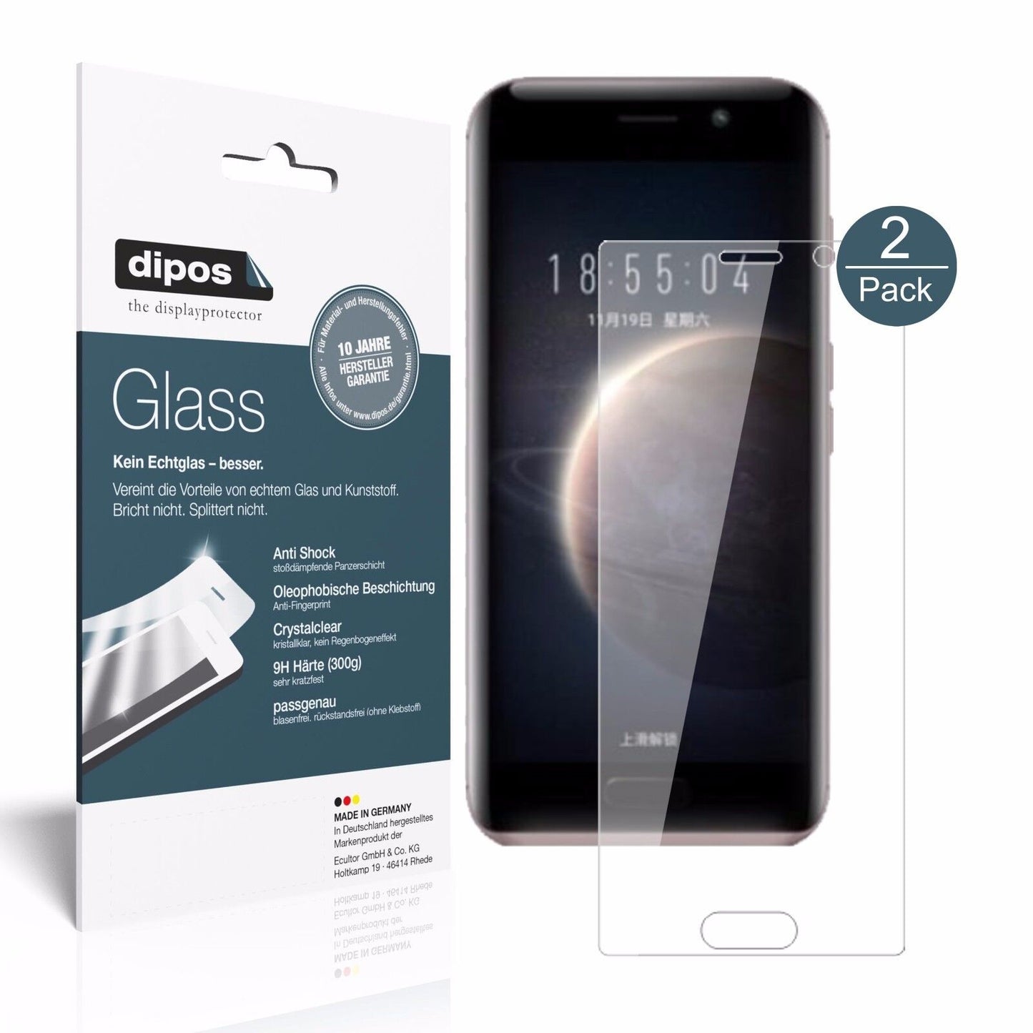 1x 9H Schutzfolie für Huawei Honor Magic Panzerfolie