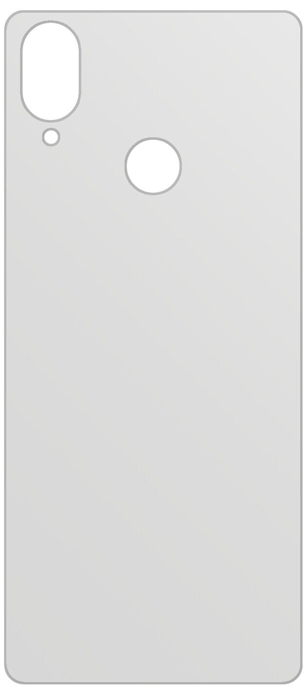 dipos Displayschutz für Cubot X19 Rückseite, mattierte Oberfläche, geringe Dicke und perfekte Passform