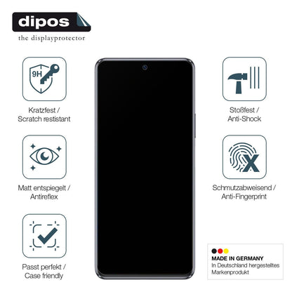1x 9H Schutzfolie matt für Wiko 5G Panzerfolie