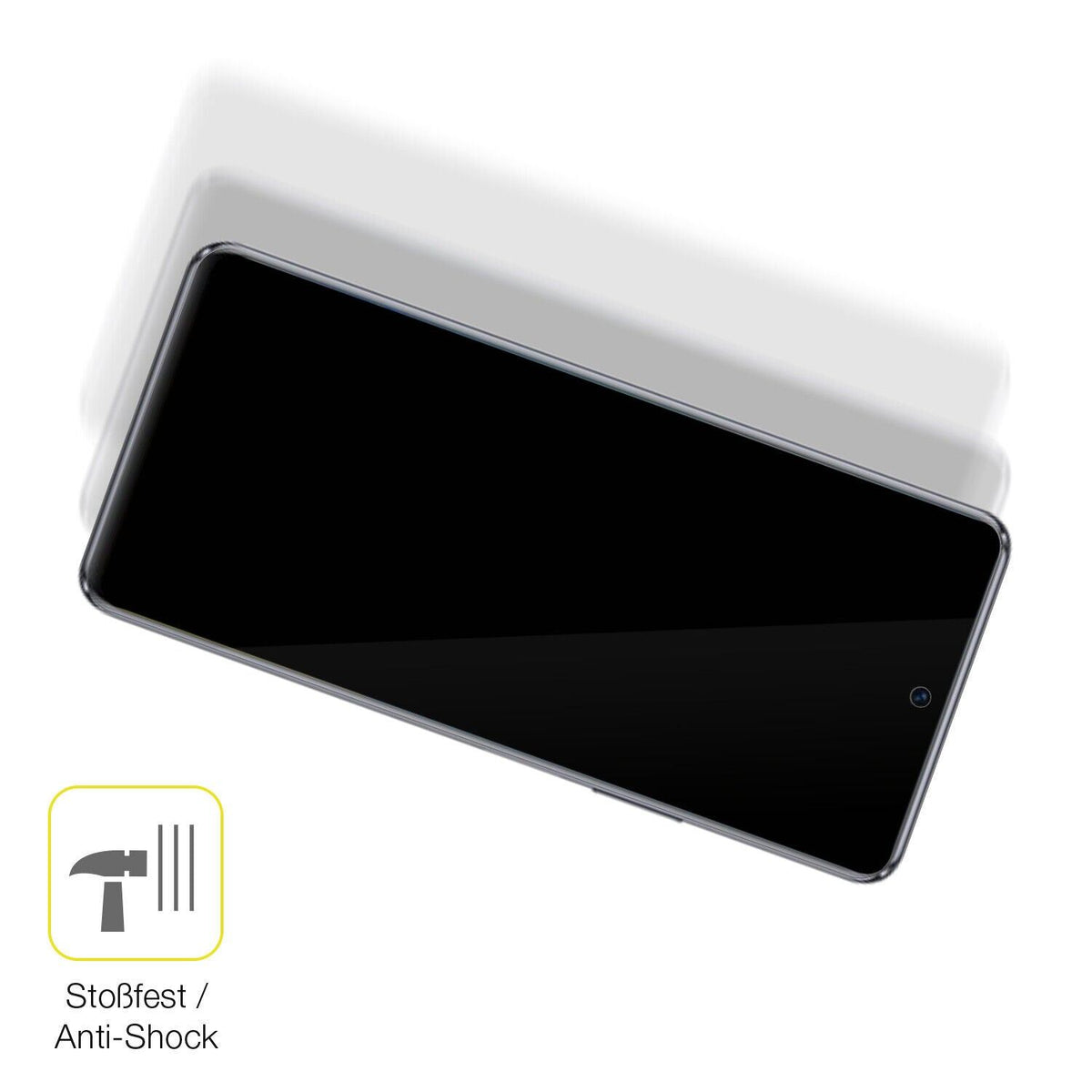 1x 3D Full Cover Schutzfolie für Wiko 5G