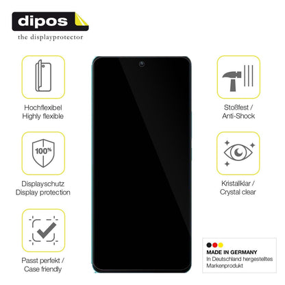 1x 3D Full Cover Schutzfolie für VIVO IQOO Neo7 Racing