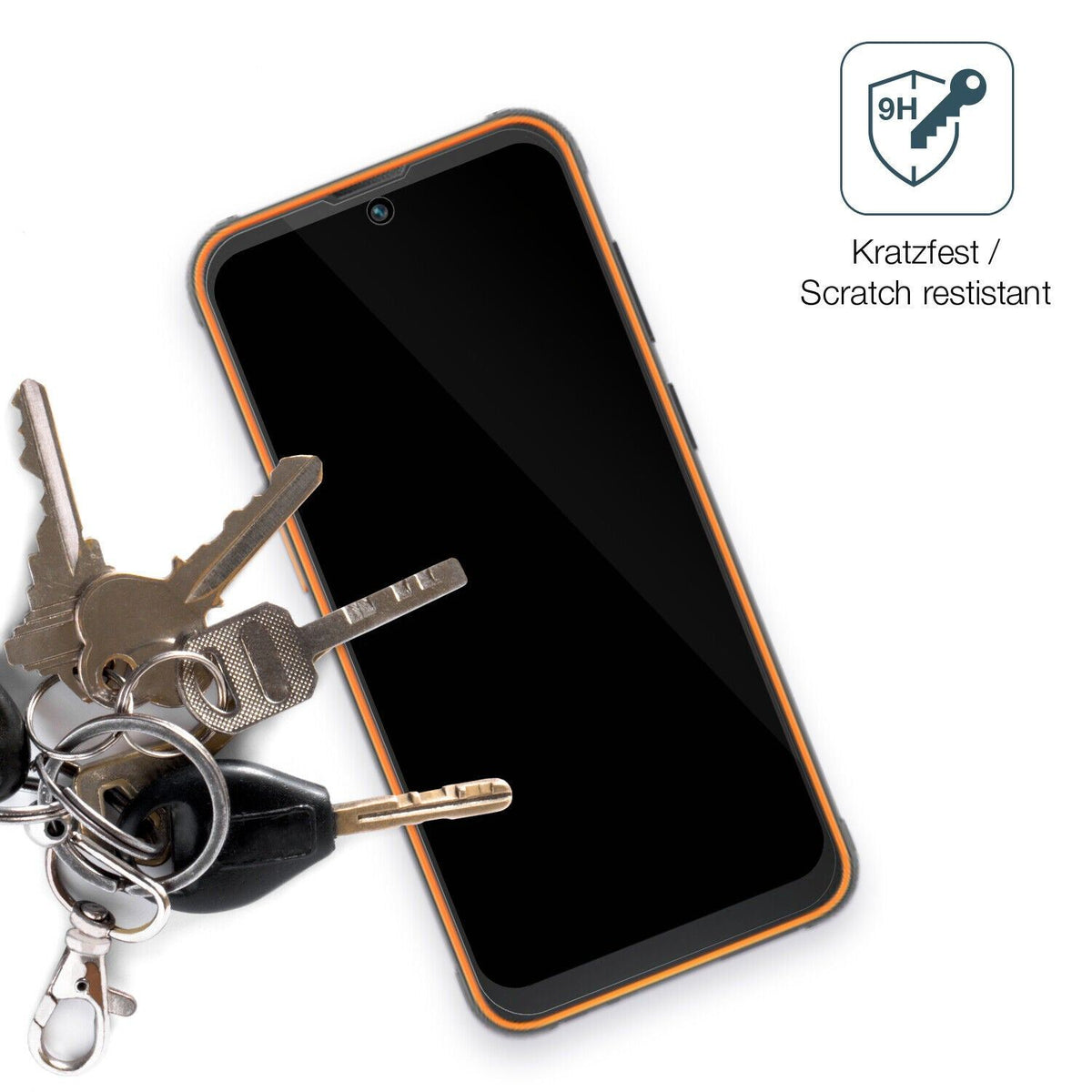 1x 9H Schutzfolie für Blackview BV5200 Pro Panzerfolie