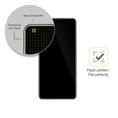 1x 3D Full Cover Schutzfolie für Vivo X50
