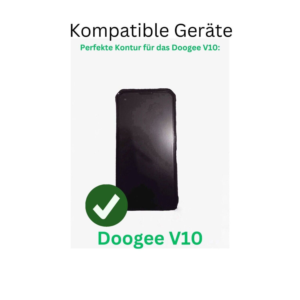 1x 9H Schutzfolie matt für DOOGEE V10 Panzerfolie