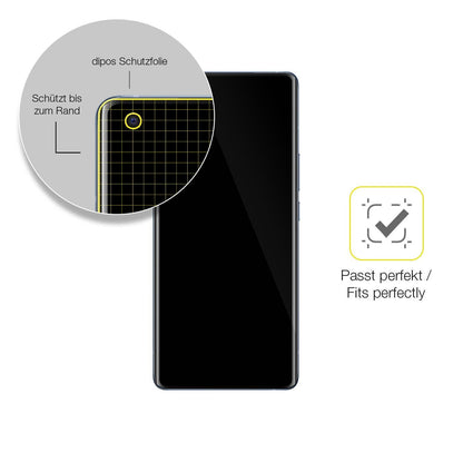 1x 3D Full Cover Schutzfolie für VIVO X50 Pro Plus