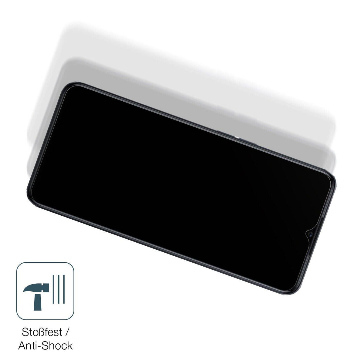 1x 9H Schutzfolie matt für OPPO A77 5G Panzerfolie