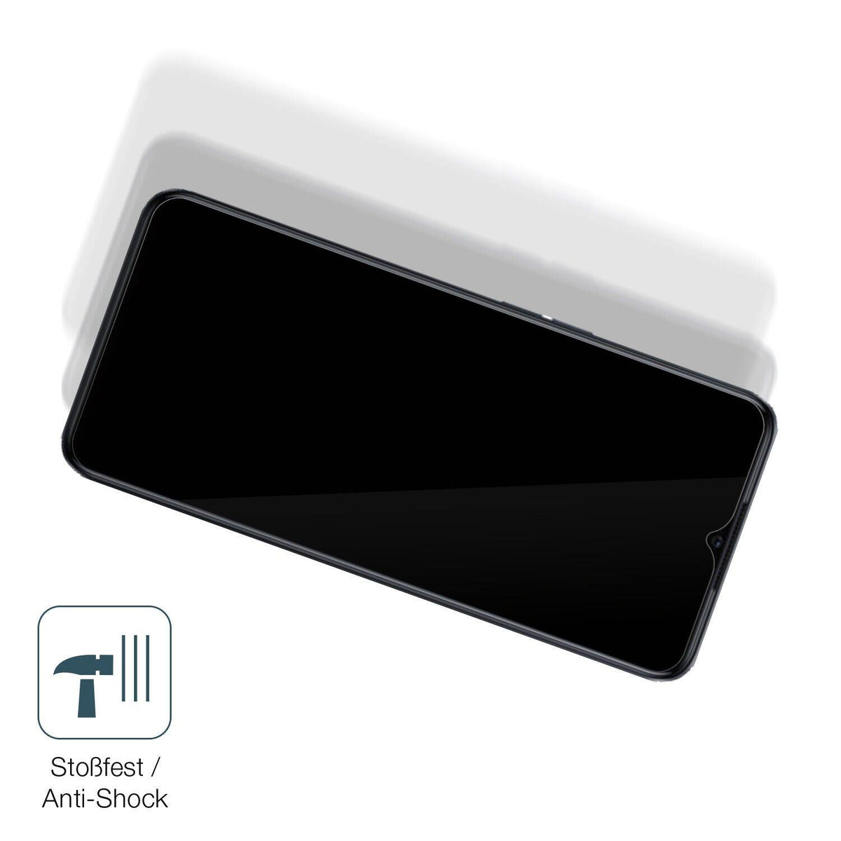 1x 9H Schutzfolie für OPPO A77 5G Panzerfolie