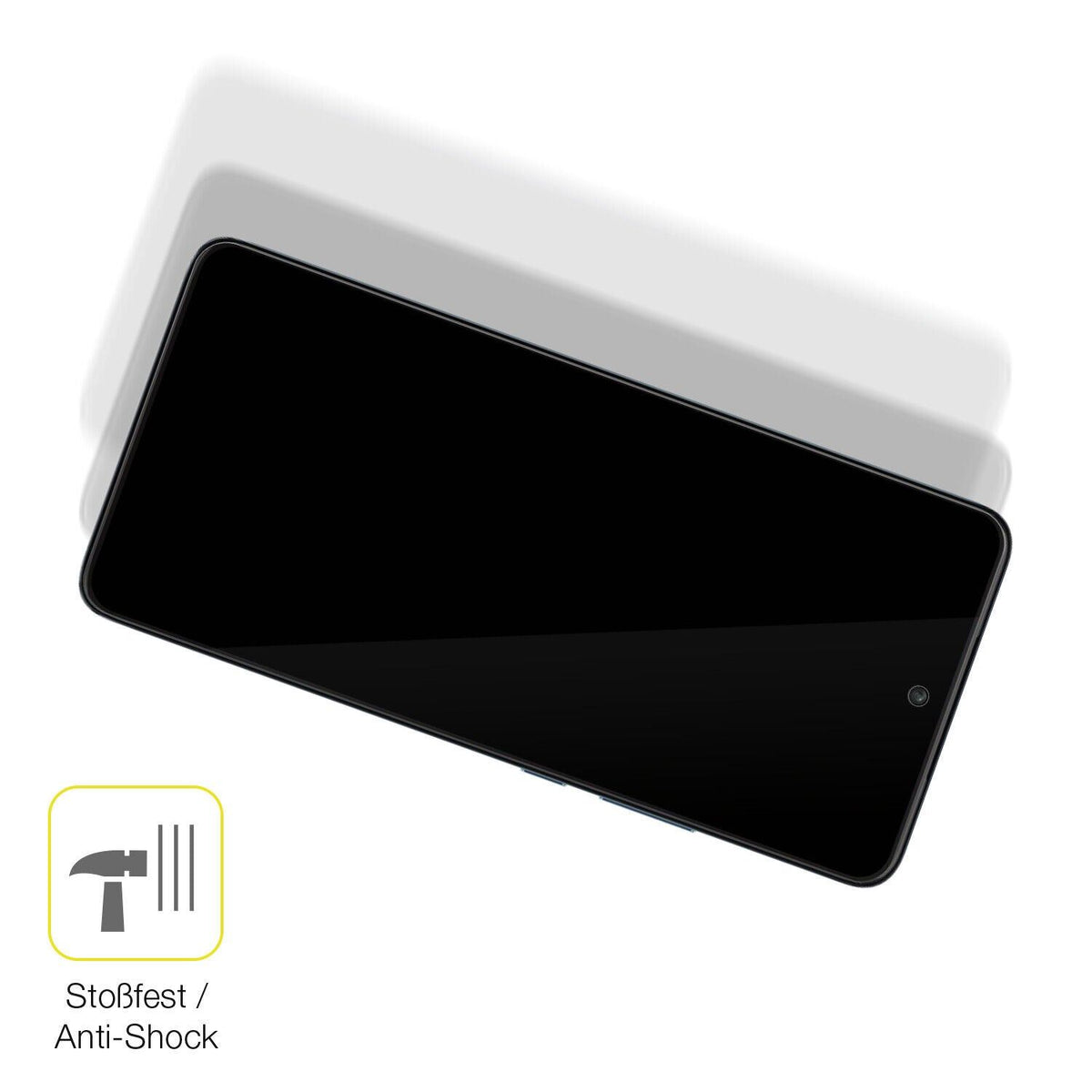 1x 3D Full Cover Schutzfolie für Motorola Moto Edge 30