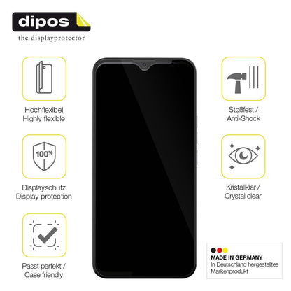 1x 3D Full Cover Schutzfolie für Gigaset GS5 Lite