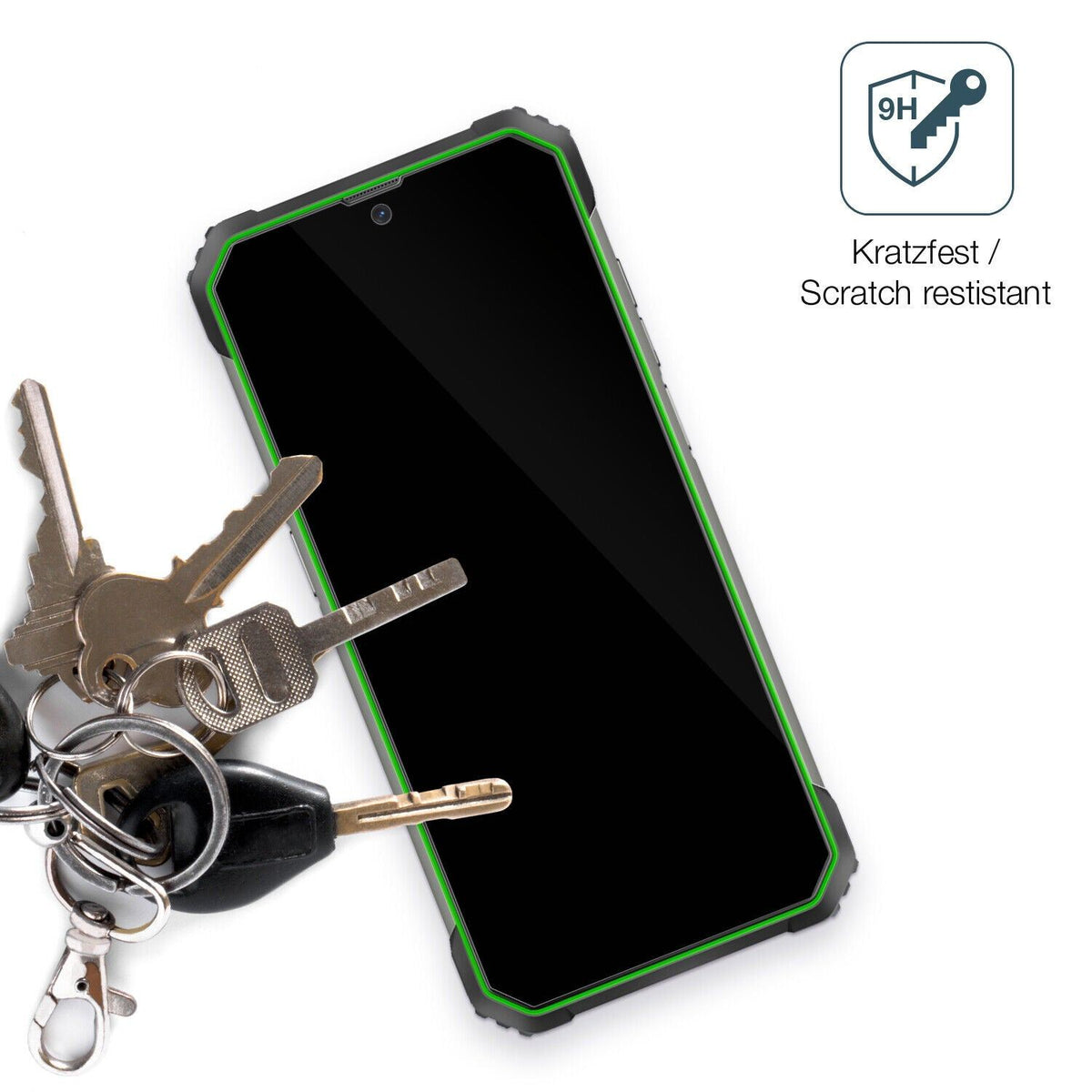 1x 9H Schutzfolie für Blackview BV8800 Panzerfolie