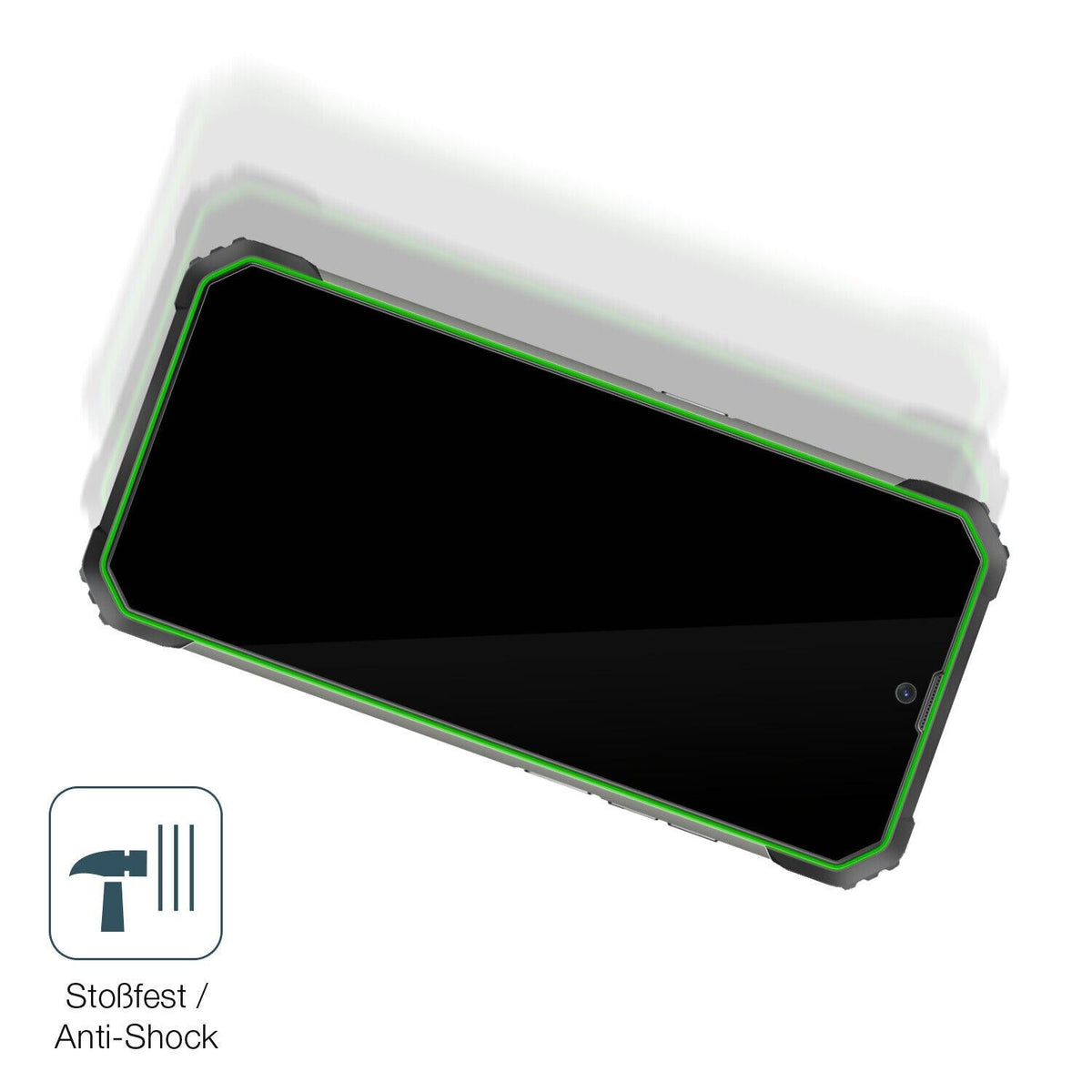 1x 9H Schutzfolie für Blackview BV8800 Panzerfolie
