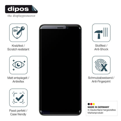 1x 9H Schutzfolie matt für Coolpad Cool Play 7C Panzerfolie