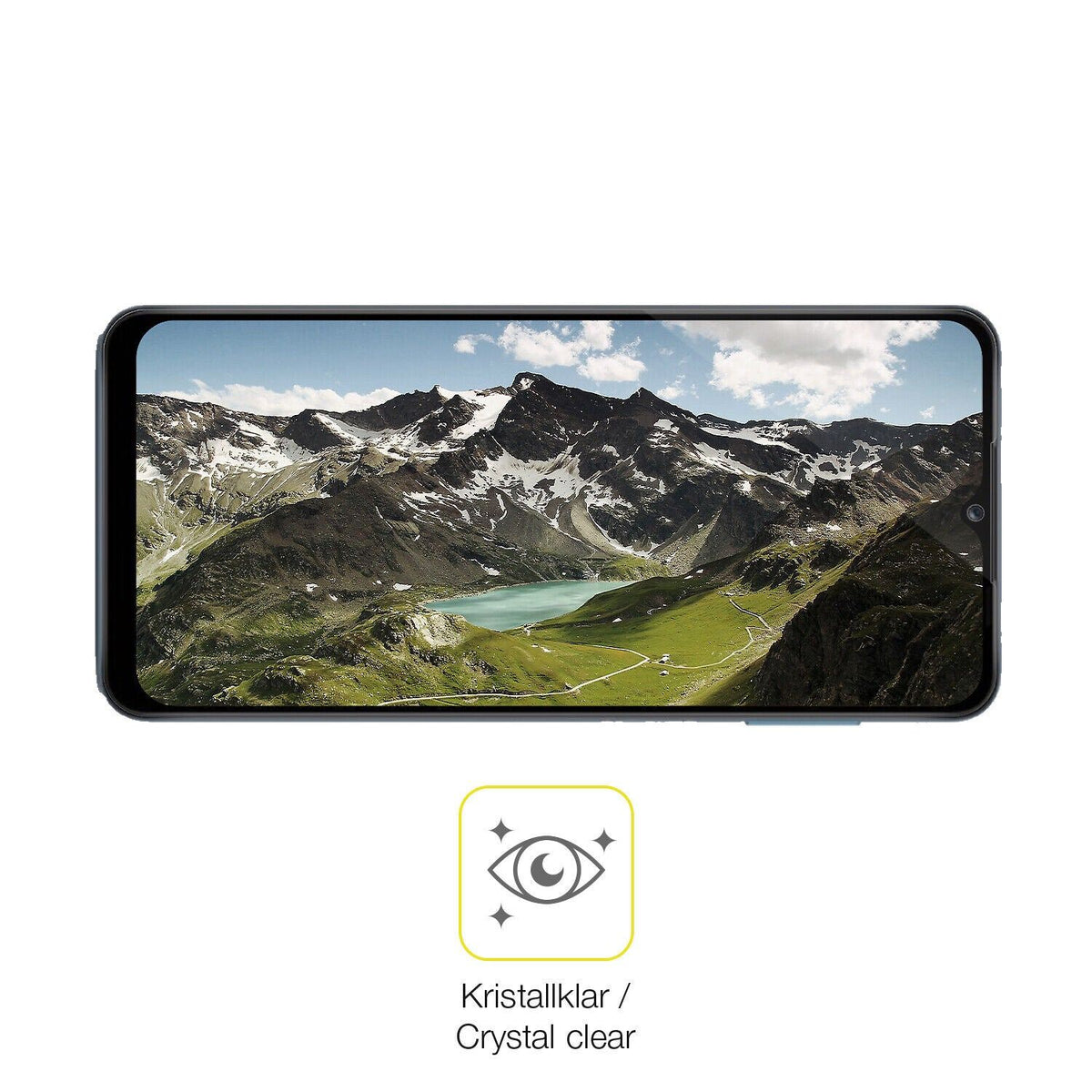 2x 3D Full Cover Schutzfolie für Samsung Galaxy A13 4G