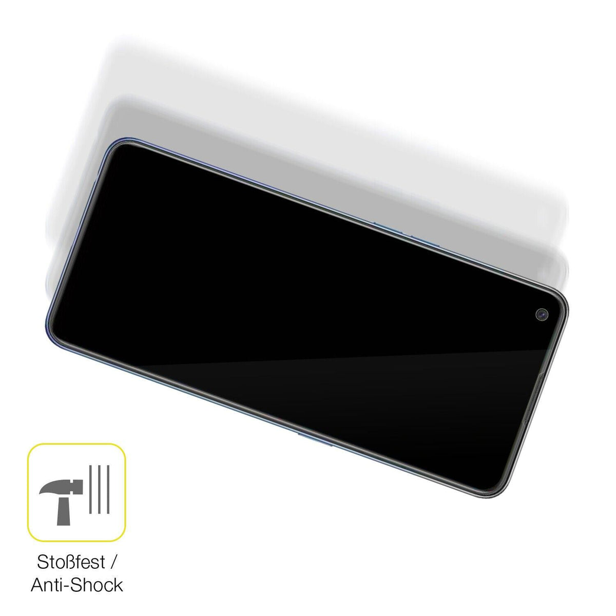2x 3D Full Cover Schutzfolie für Oppo F19