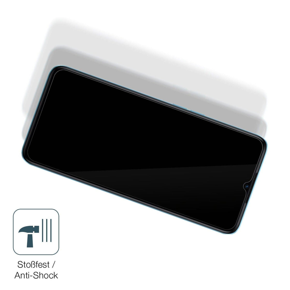 1x 9H Schutzfolie für Oppo A57 5G Panzerfolie