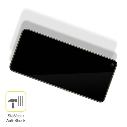 2x 3D Full Cover Schutzfolie für Oppo F21 Pro