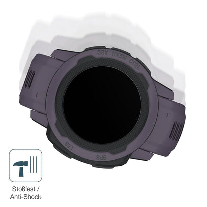 1x 9H Schutzfolie matt für Garmin Instinct 2S (45mm) Panzerfolie