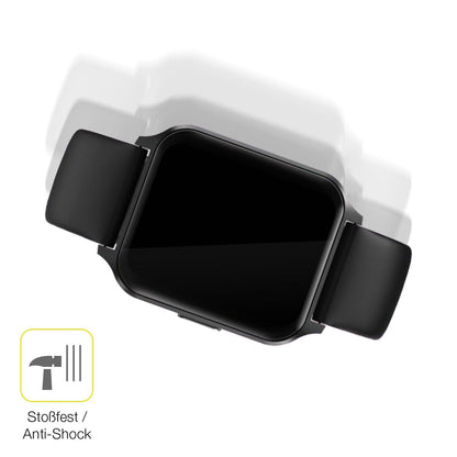 2x 3D Full Cover Schutzfolie für Touchelex 1,52 Zoll Smartwatch