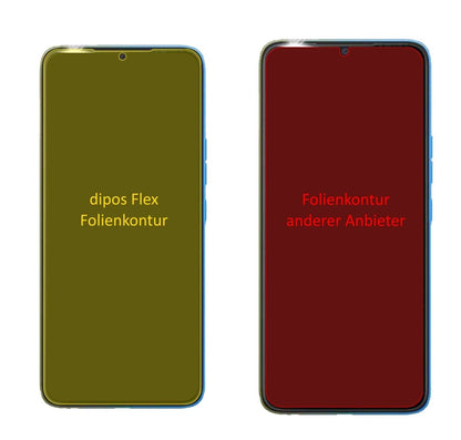 2x 3D Full Cover Schutzfolie für Tecno Pop 5 Pro