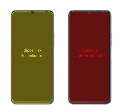 2x 3D Full Cover Schutzfolie für Tecno Spark 8P