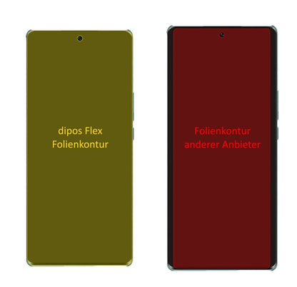 2x 3D Full Cover Schutzfolie für Honor 60 Pro