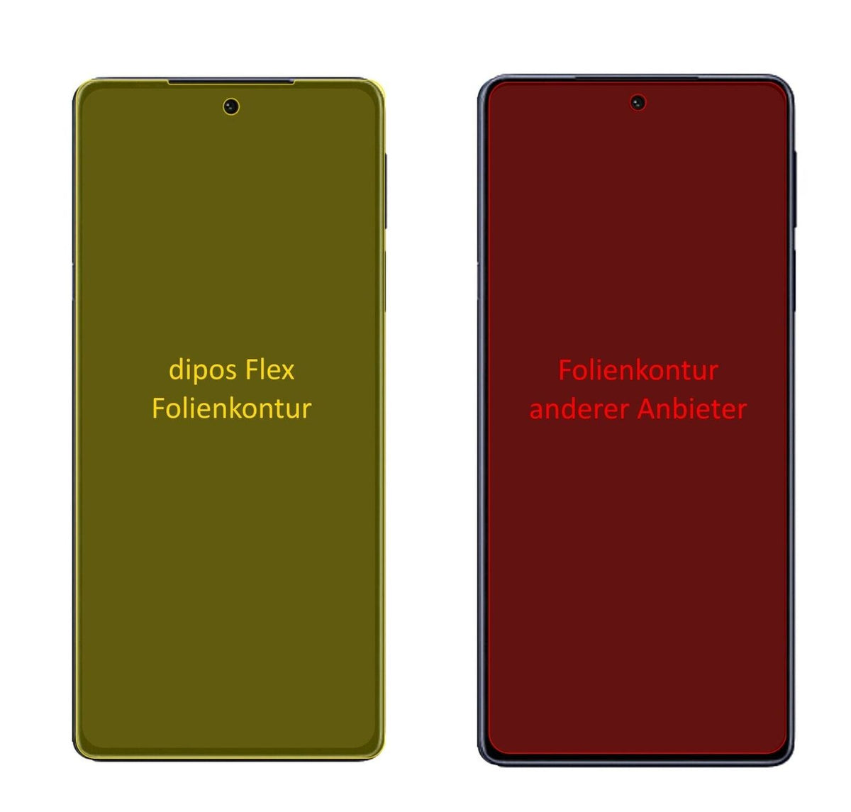 2x 3D Full Cover Schutzfolie für Motorola Edge X30
