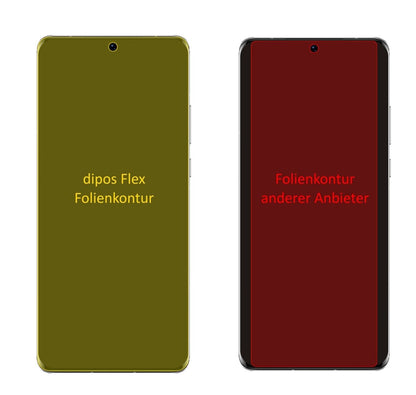 2x 3D Full Cover Schutzfolie für Huawei P50 Pro
