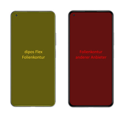 2x 3D Full Cover Schutzfolie für Xiaomi 11 Lite 5G NE