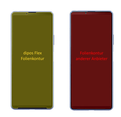 2x 3D Full Cover Schutzfolie für Sony Xperia 10 III