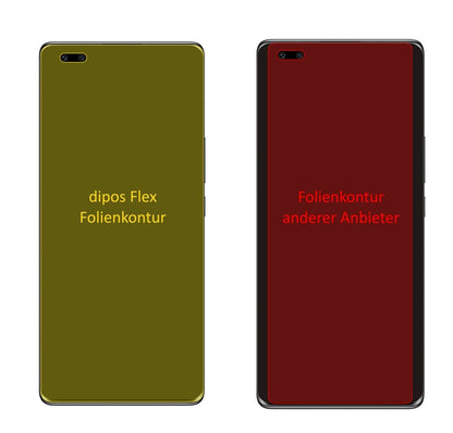 2x 3D Full Cover Schutzfolie für Honor 50 Pro