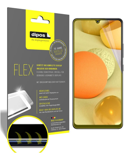 2x 3D Full Cover Schutzfolie für Samsung Galaxy A42 5G