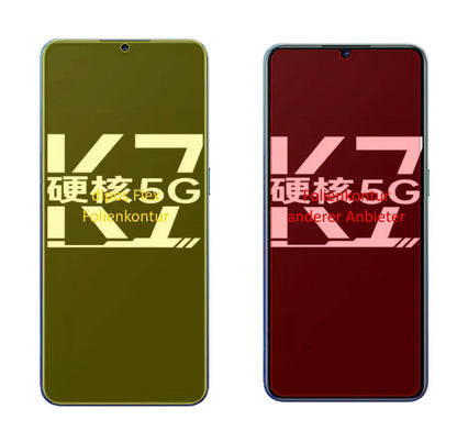 2x 3D Full Cover Schutzfolie für Oppo K7 5G