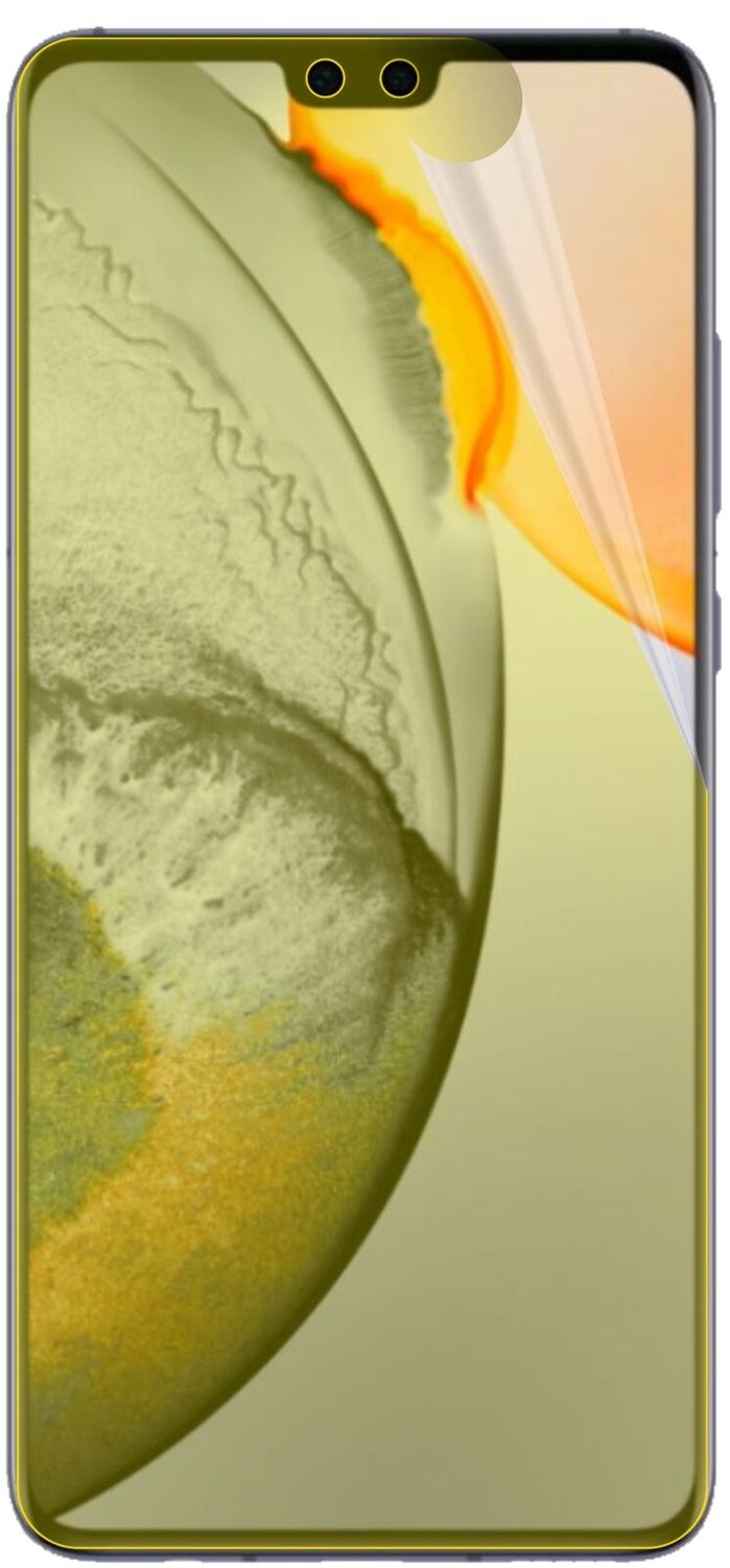 2x 3D Full Cover Schutzfolie für Vivo S7 5G