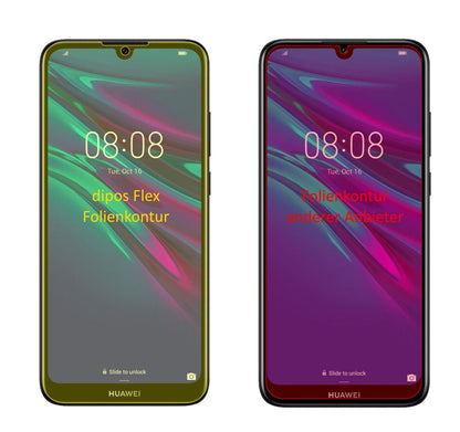 2x 3D Full Cover Schutzfolie für Huawei Y6 Pro (2019)
